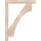 Ekena Millwork Westlake Block Smooth Bracket w/ Offset Brace, Douglas Fir, 5 1/2"W x 36"D x 48"H BKT0604X36X48WTL05SDF - alternate 2